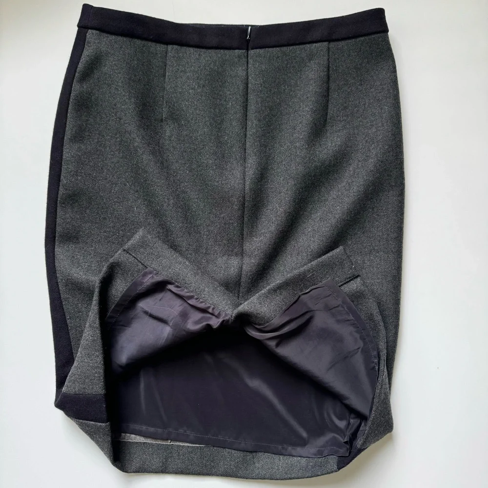 J. Crew “No. 2 Pencil” Wool Pencil Skirt, Size 4